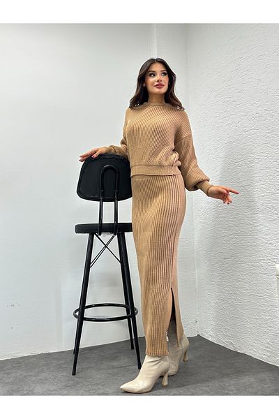 ikomteks Thessaloniki Knitted Double Set