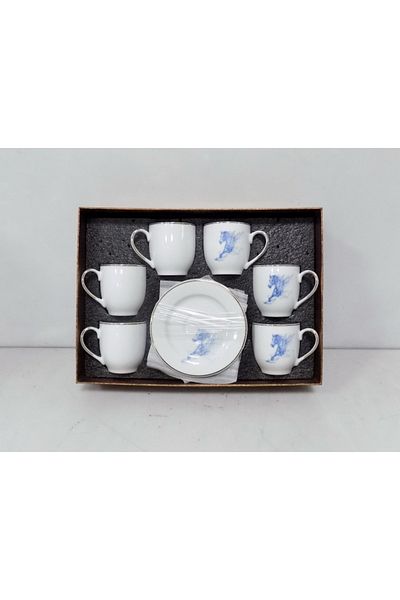 BİNDAWOOD 12PCS COFFEE CUP AND SAUCER