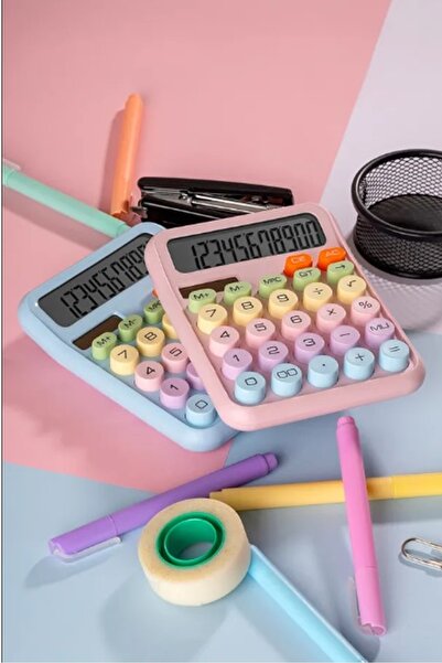 Genel Markalar Pinterest Hesap Makinesi 12 Hazneli Lcd Ekran Açılı Geniş Ekran,güneş Enerji Ve Pilli Hesap Makinesi
