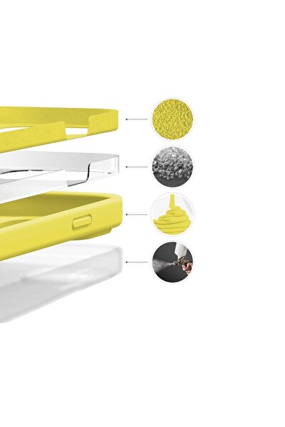 bestcase Carcasă premium din silicon pentru Apple iPhone 15 Pro, gri închis