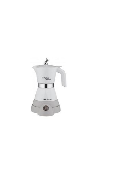 ARIETE Aparat de cafea Moka Aroma 1358A, 400 W, 2-4 cesti, Alb