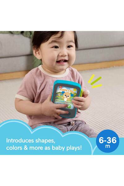 FISHER PRICE Fisher-Price Sesli ve Işıklı Eğlen ve Öğren Hikaye Anlatan Köpekçik JGX02