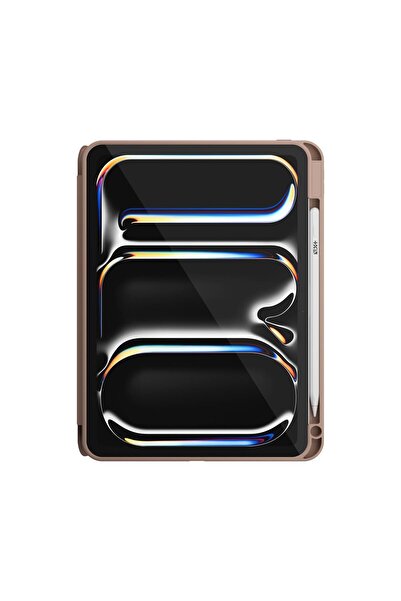 NOA Rollcase protective case for iPad Pro 11" M4, with pen holder, Pink