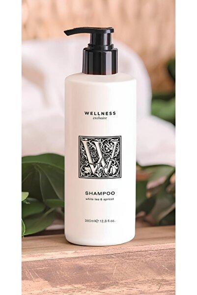 Wellness Exclusive White Tea & Apricot Shampoo 380 ml + Conditioner 380 ml + Shower Gel 380 ml + Ha