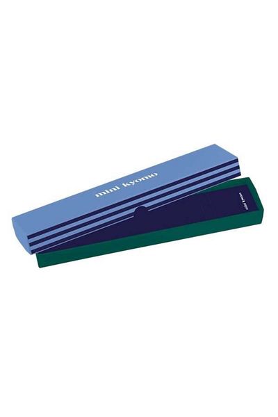 Mini Kyomo - a Day on Earth - Striped Blue Green Wrist Watch
