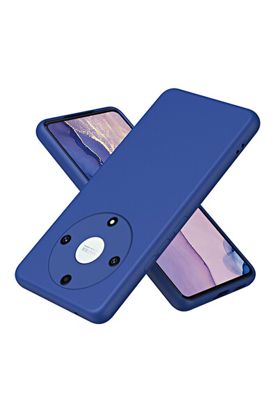 bestcase Carcasă premium din silicon pentru Honor Magic5 Lite, albastru închis