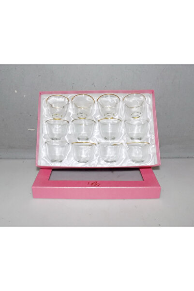 B&D SET OF 12PCS GLASS CAWA CUP