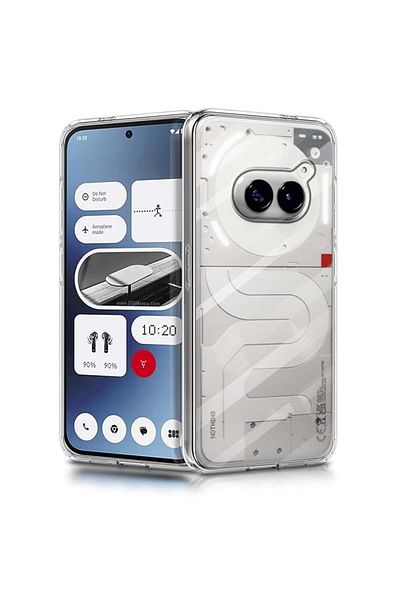 bestcase Carcasă transparentă din silicon 2 mm pentru Nothing Phone 2a, transparentă