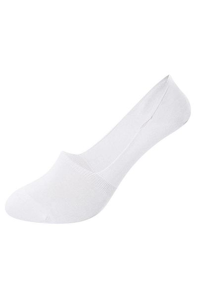 Weweus Men's Off White Ballerina Socks 263