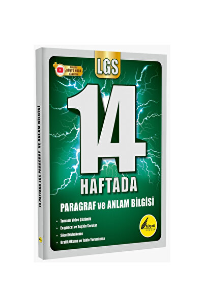 Rüştü Hoca 14 Haftada LGS Paragraf ve Anlam Bilgisi - Rüştü Hoca