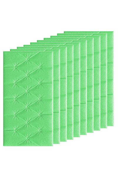 Teno Set Tapet 3D Teno388, suprafata acoperire 2.45 mp, autoadeziv, 70x35cm, verde