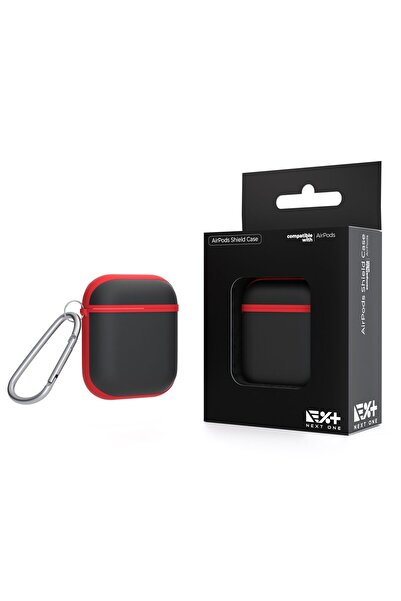 NOA Husa de protectie pentru AirPods 1/2, TPU, Rosu