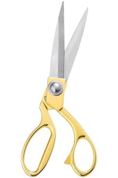 Duravel Heavy Duty Tailor Scissors, 9.5 Inch Stainless Steel Scissors, Household Cutting Cloth, Fabr