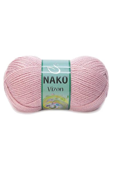 PRATİKOBA 1 Piece Mink Premium Acrylic Hand Knitting Yarn Wool Color No:10275 Pinkish Powder