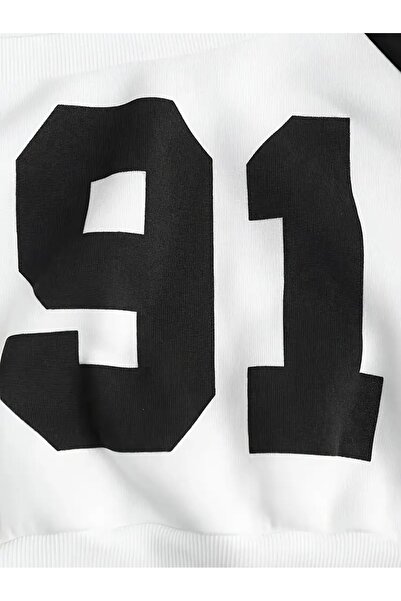 Machetta Children's 91 Printed Boat Neck Sweatshirt