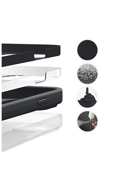 bestcase Premium Silicon Case For Apple iPhone 11 Pro, Black