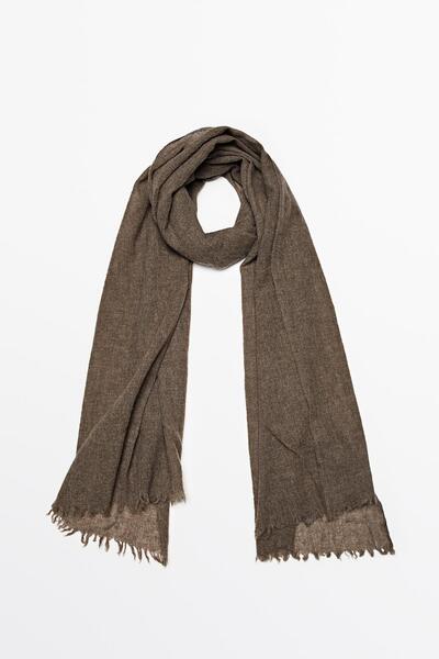 Massimo Dutti %100 kaşmir atkı