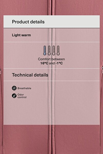 Oysho Light warm technical jacket