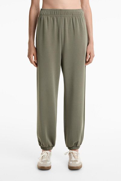 Oysho Soft-touch joggers with modal