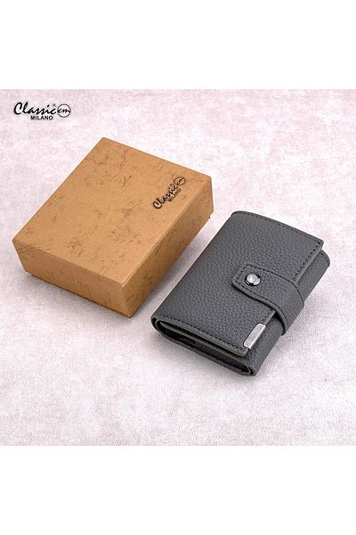 Classic Milano RFID Blocking Faux Leather Wallet for Men and Women