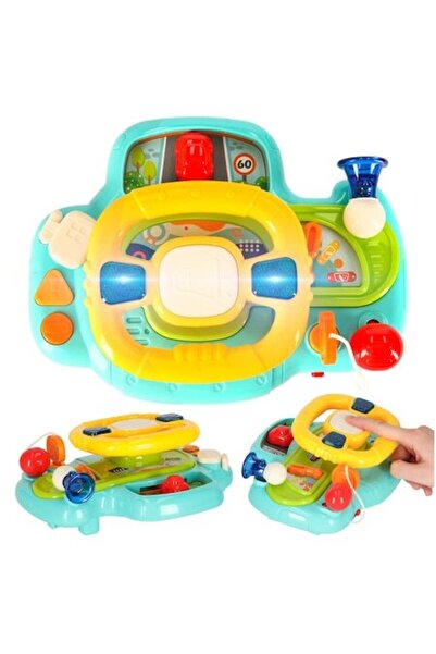 Luka Интерактивна играчка с волан за деца - музика и звуци - синя