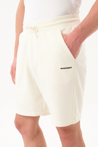 SPORTEMPT Signed Men's Shorts - Ecru
