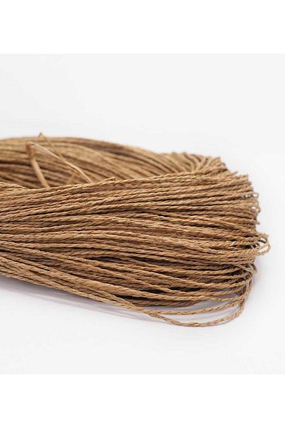 PRATİKOBA Dark paper bag color hessian paper rope bag rope supla rope no:39 - (550-600 gr)