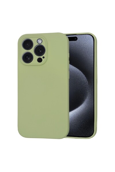 Techsuit Carcasă pentru iPhone 15 Pro, J12, silicon, Matcha