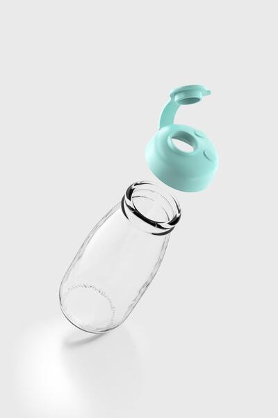 Renga Milky Kids 250 ml Glass Bottle 181011 Water Green