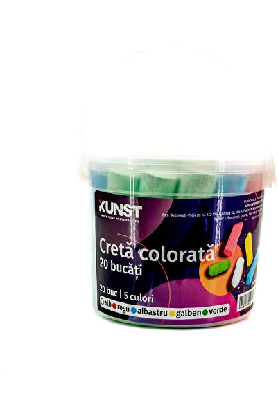 Kunst Creta Colorata 5 Culori 20 Buc