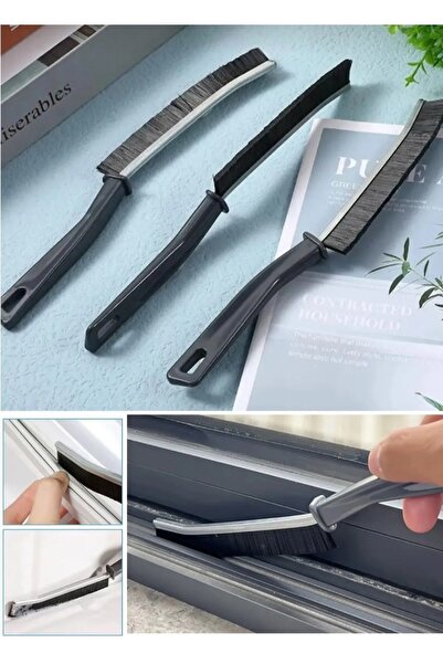 Acarlar Ticaret Çok Amaçlı Multi Ince Temizlik Fırçası Derz Arası Banyo Mutfak Lavabo Detay Temizleme Fırçası 1 Adet