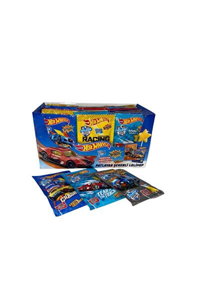 HOT WHEELS Patlayan Şekerli Lolipop (12 Gr) 1 Adet