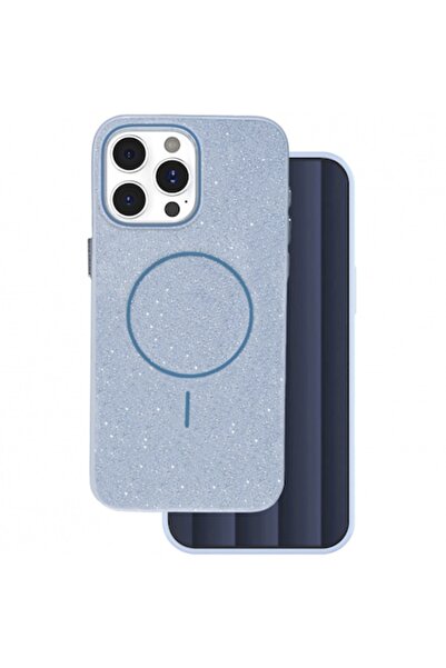 Modo Husa MagSafe pentru Apple iPhone 11, OEM, Glitter Thin Mag, Albastra