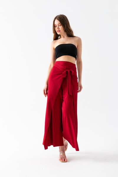 Weyeze Belted Loose Cut Trousers 99002Wyz
