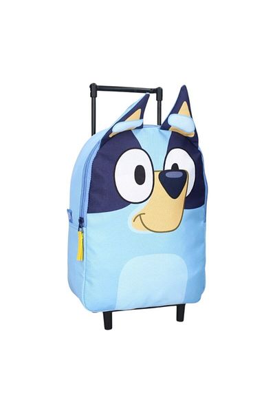 bluey Multicolored trolley with adjustable and reinforced straps, 33x25x10 cm, Brave And Courageous,