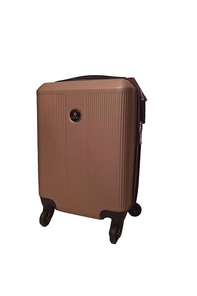Ormi Wizz Air cabin trolley, Rosegold, 47x30x20 durable ABS, Seretec Solutions TR-00066