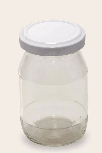 PRATİKOBA 190 Cc Plain Glass Jar Royaleks-81962