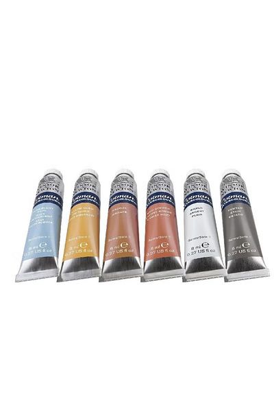 Winsor Newton Cotman Metallic Watercolour Paint Set – 6 x 8ml Tubes