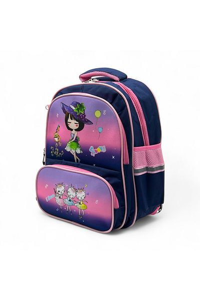 Shihon 2-piece girls' school backpack, 14 inches