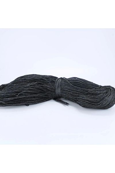 PRATİKOBA Black color wire paper rope bag rope supla rope no:12 - (550-600 gr)