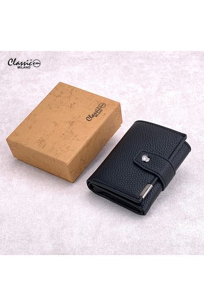 Classic Milano RFID Blocking Faux Leather Wallet for Men and Women
