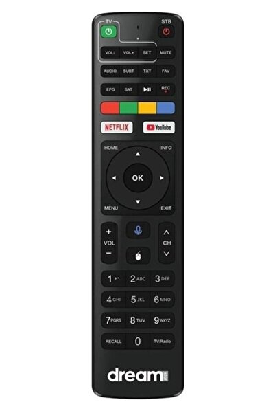 Dreamstar A5 Android Uydu Alıcı Kumanda