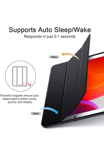 OFIYAA Ovia iPad Pro 11-inch Case 2020-2024 Black with Pen Holder