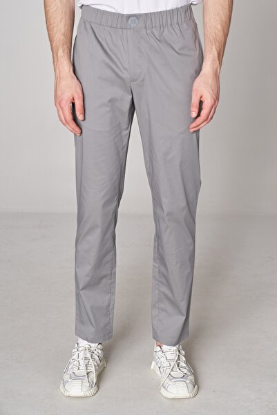 SPORTEMPT Teknik Dokuma Erkek Pantolon - Gri