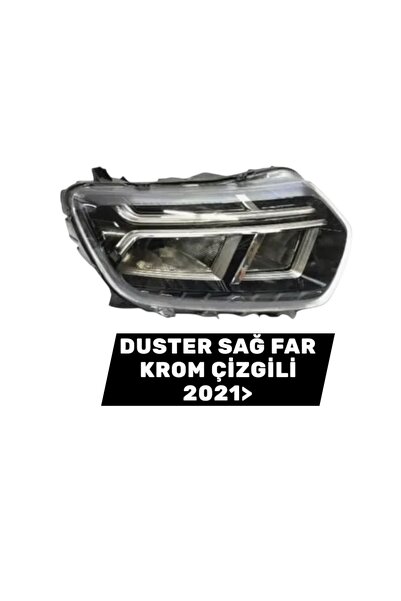 İthal DUSTER SAĞ FAR KROM ÇİZGİLİ 2021> 260109550R
