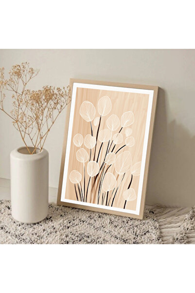 Dekorsiahome Masa dintr-o bucată cu cadru din lemn pentru sufragerie, sufrage...