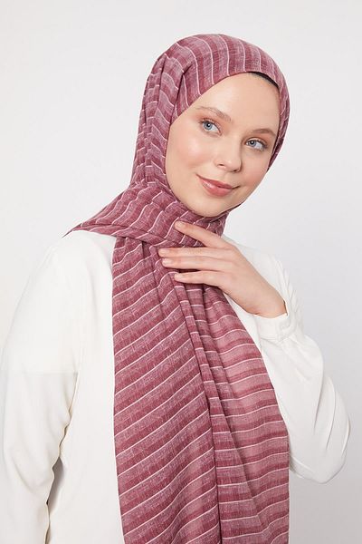 Levidor Dark Salmon Elda Shawl