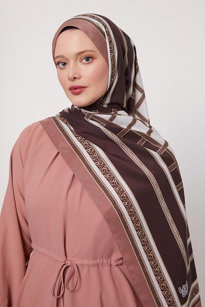 Levidor A.Coffee Leaf Pattern Love Shawl