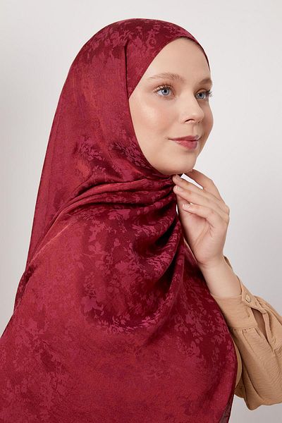 Levidor Cherry Blossom Pattern Italian Jacquard Shawl