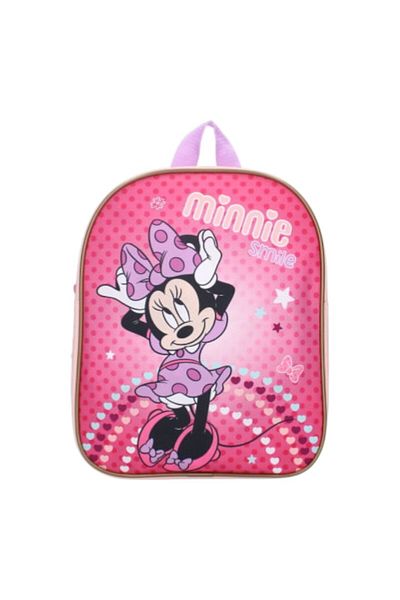 Minnie Mouse Children's backpack, 29x22x9 cm, adjustable straps, multicolor, I Like Smiles, Minnie Mouse